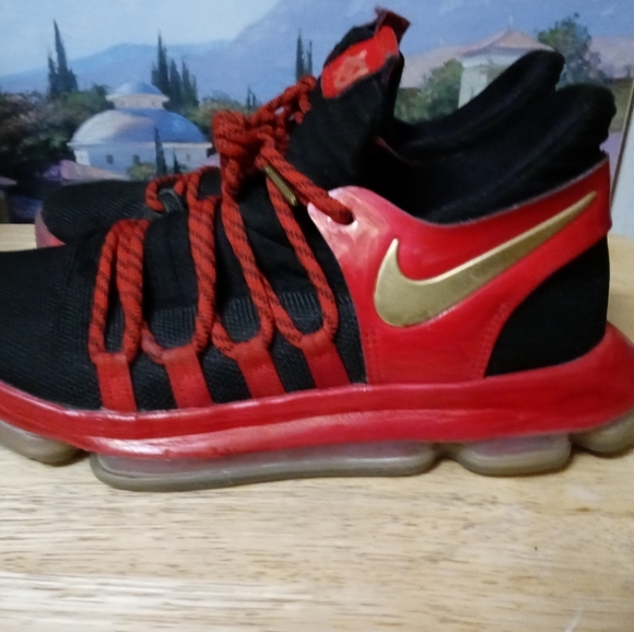 🩳🏀NIKE KEVIN DURANT SHOES👟👟🏀SIZE 5.5Y,A NICE VINTAGE GIFTING! 🎁 - Picture 7 of 10